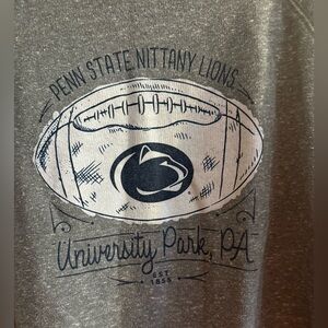Gray Penn State Nittany Lions Football Sweatshirt, 2XL